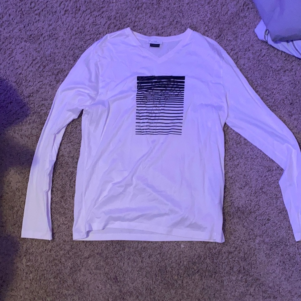Long sleeved Versace collection t-shirt
